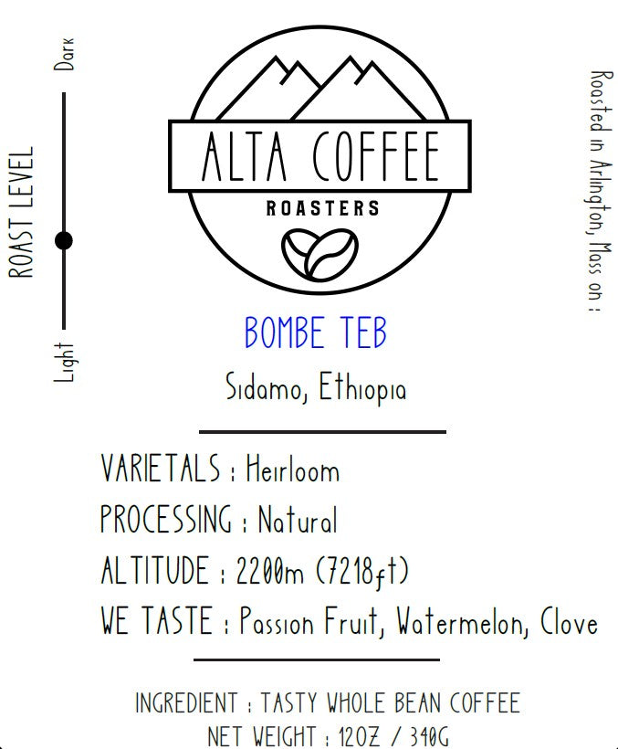 Bombe Teb - Ethiopia - 12oz Bag