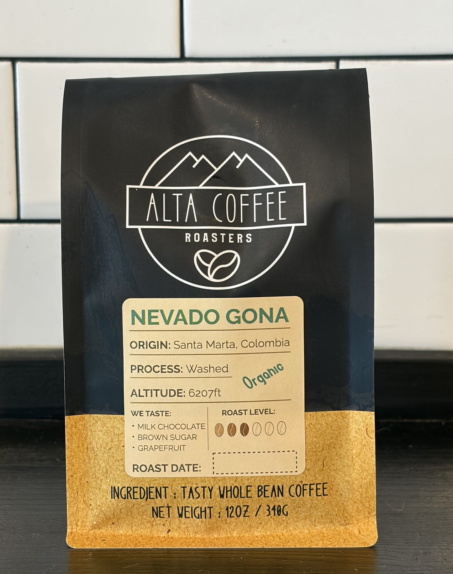 Nevado Gona - Colombia - Organic - 12oz Bag